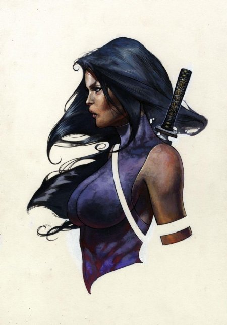 Девушка псайлок марвел