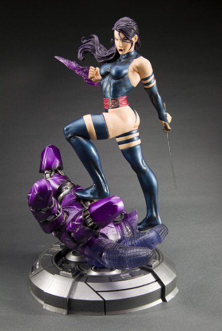 Psylocke statue