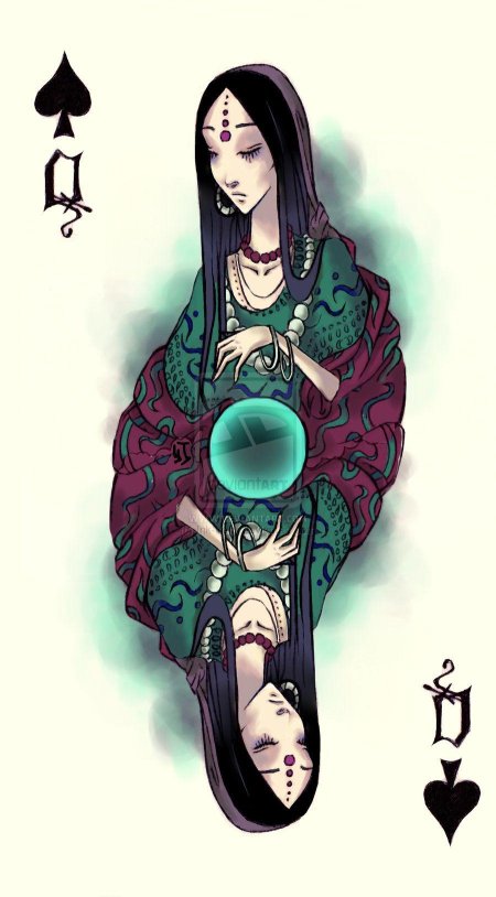 Пиковая дама карта