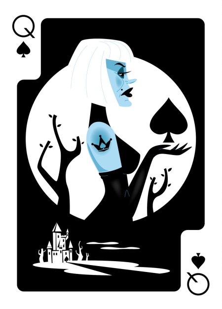 Пиковая дама карта