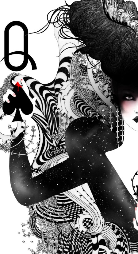 Пиковая дама карта