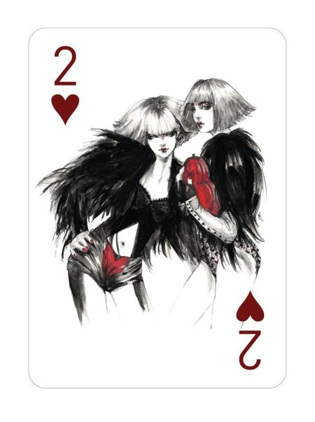 Пиковая дама карта игральная