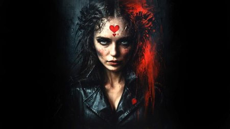 Женщина вампир арт