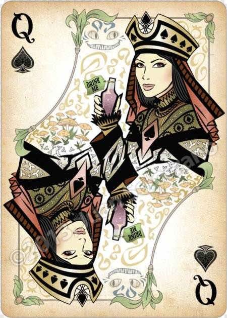 Пиковая дама карта игральная