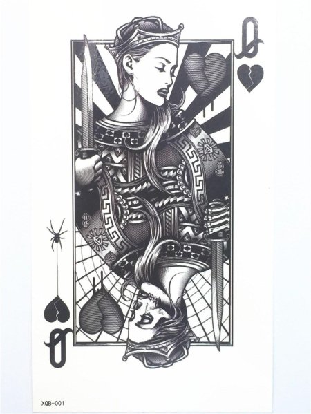 Тату пиковая дама