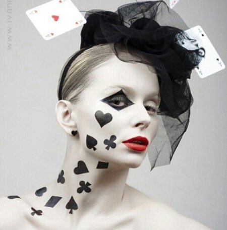 Пиковая дама макияж