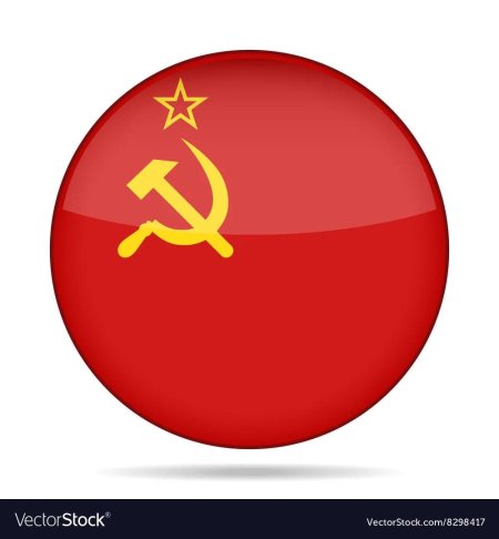 Круглый флаг ссср