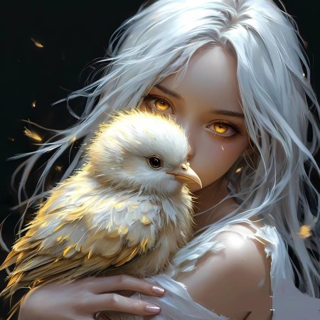 Белая птица