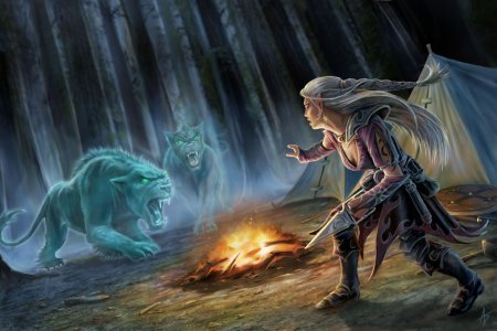 Эльф чародей днд