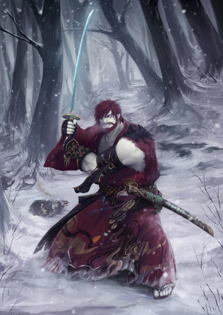 Самурай арт final fantasy 14