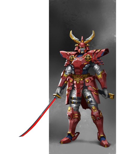 Робот самурай