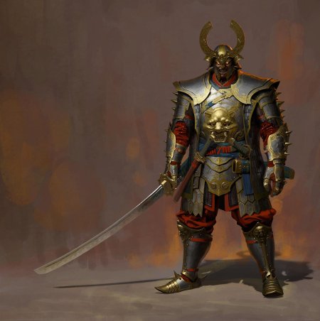 Самурай генерал фентези