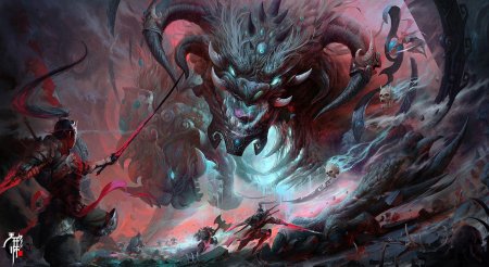 Kylin zhang фэнтези арт