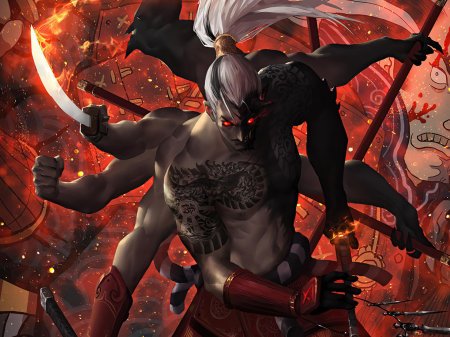 Фэнтези воин