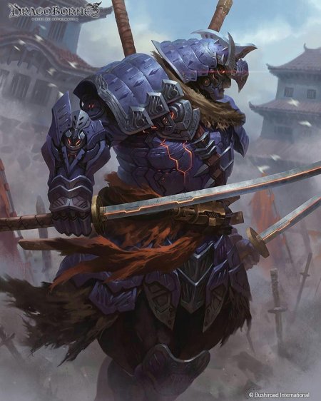 Самурай фэнтези арт