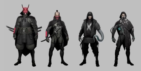 Ниндзя шиноби самураи