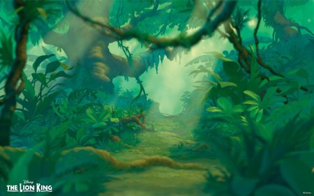 Джунгли мультяшные