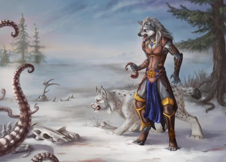 Волки фурри