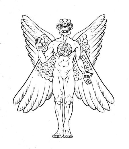 Мифические персонажи рисунки