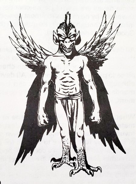 Эскиз демон