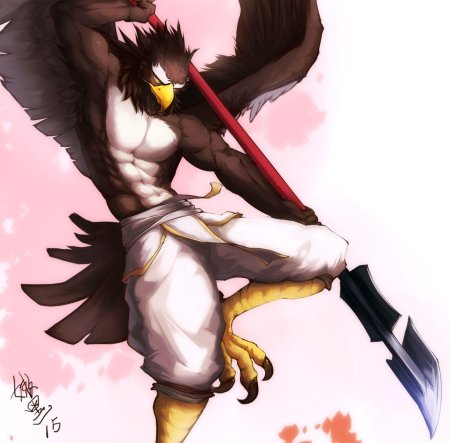 Фурри самец