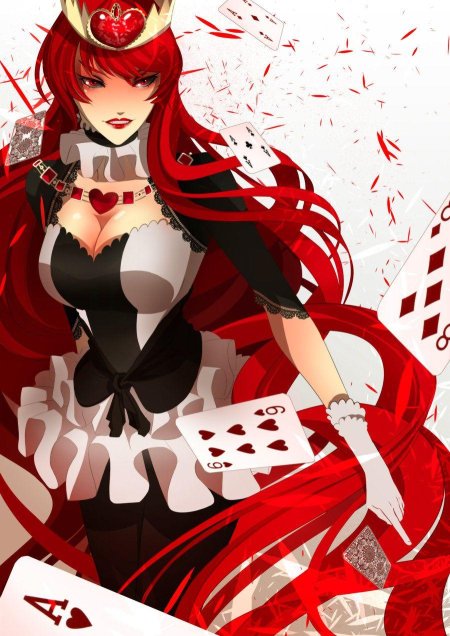 Червовая королева аниме
