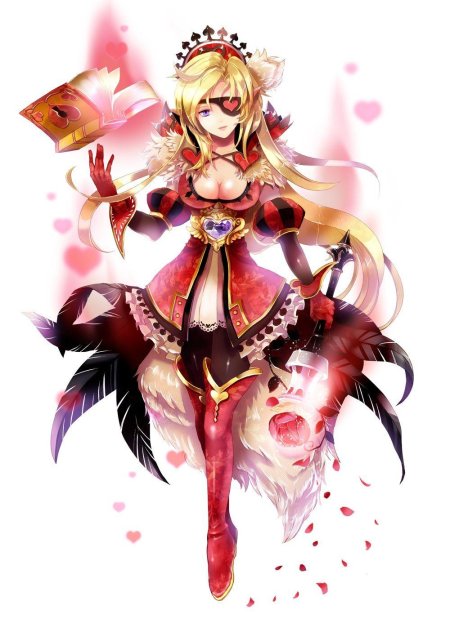 Червовая королева аниме