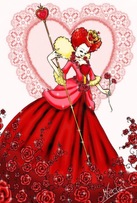 Алиса в стране чудес красная королева