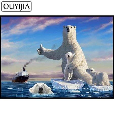 Белая медведь