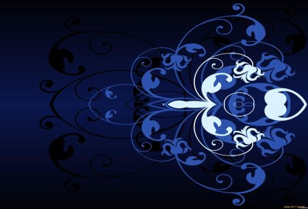 Темно синий фон с узорами