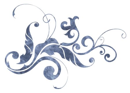 Узор на прозрачном фоне