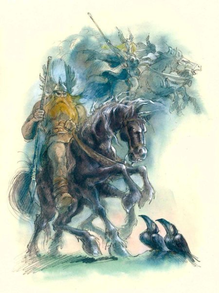 Слейпнир скандинавская мифология