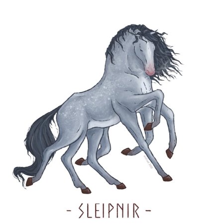 Слейпнир конь мифология