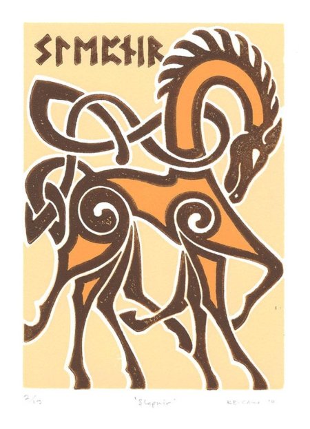 Слейпнир скандинавская мифология