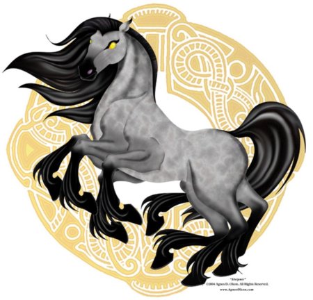 Слейпнир мифические лошади