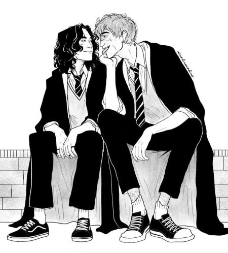 Гарри поттер и драко малфой