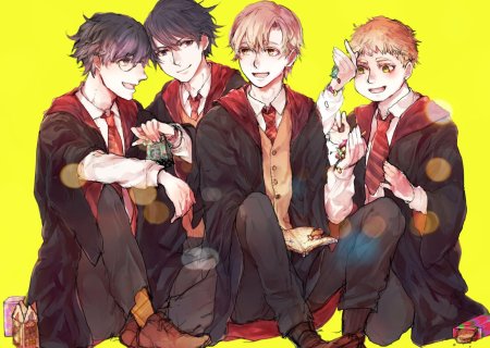 Гарри поттер аниме мародёры