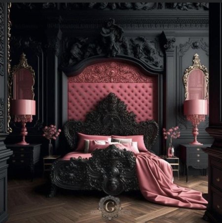 Готическая спальня
