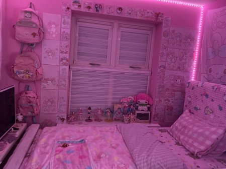 Розовая комната хеллоу китти