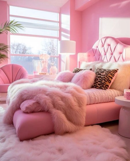 Розовая комната