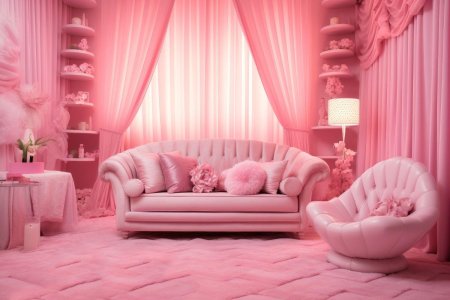 В розовых тонах