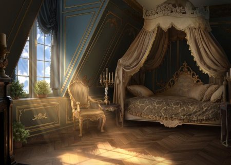 Замок интерьер