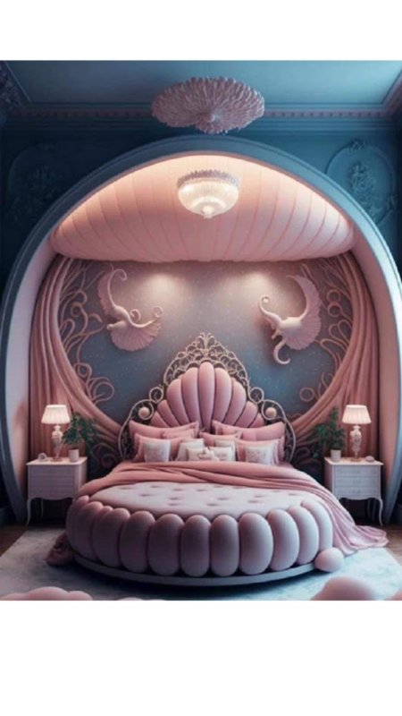 Красивая спальня дизайн