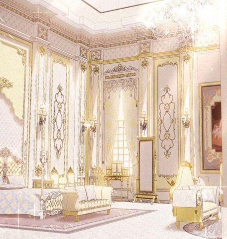 Королевская спальня luxury antonovich design