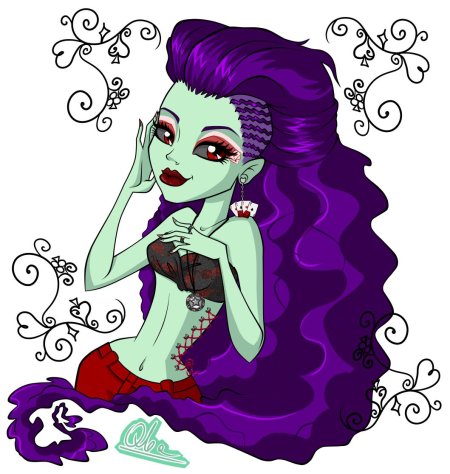 Аманита найтшейд монстер хай призрачно