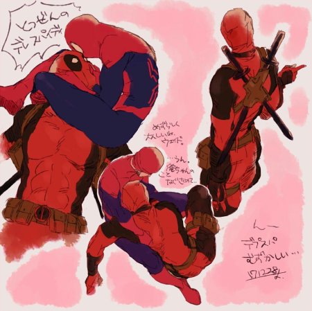 Дардевил человек паук дэдпул