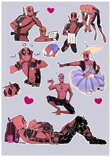 Питер паркер и дэдпул 18