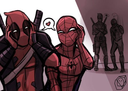 Дэдпул человек паук