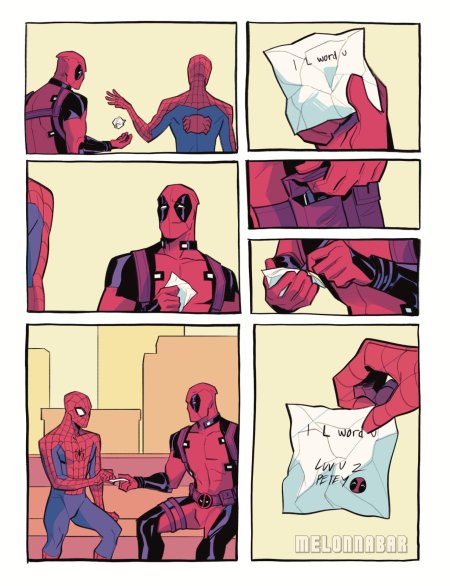 Человек паук дэдпул