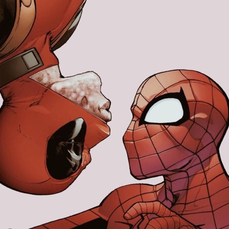 Человек паук и дэдпул